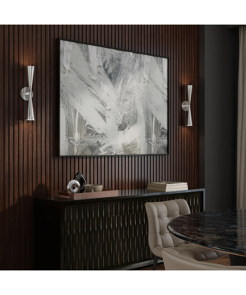 Levi 2-Light Sconce Polished Nickel - Image 3