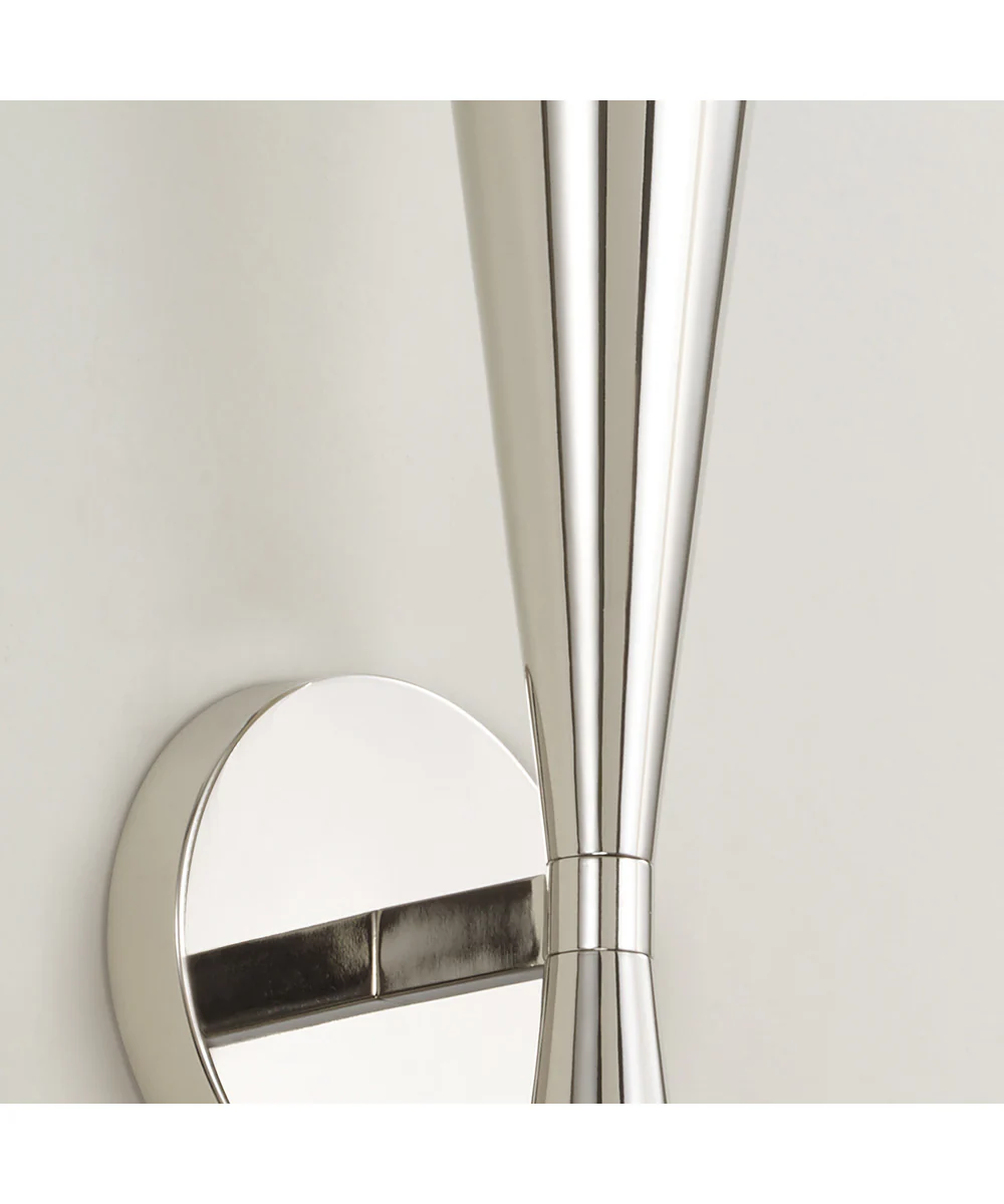 Levi 2-Light Sconce Polished Nickel - Image 4