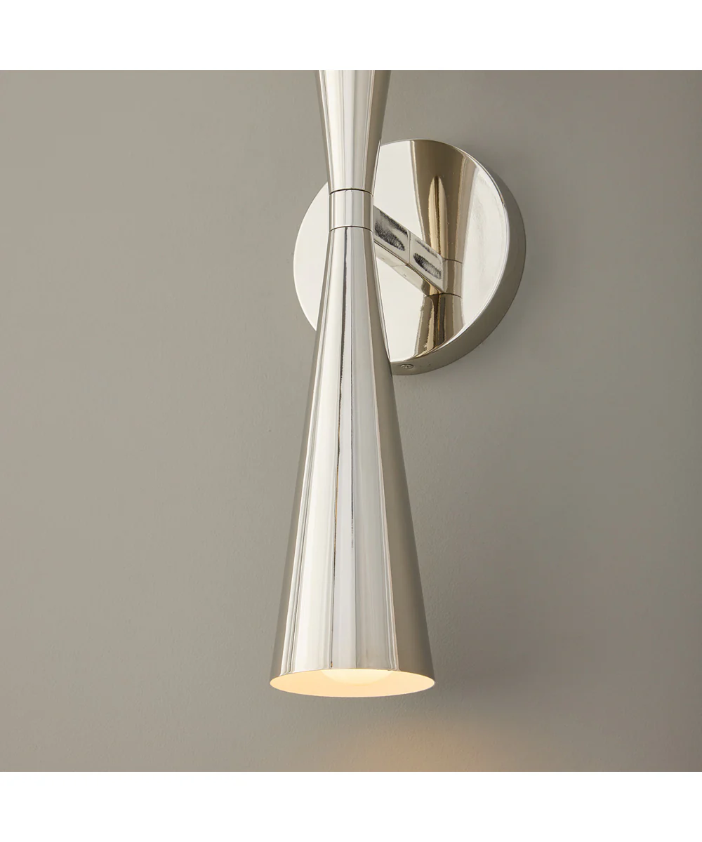 Levi 2-Light Sconce Polished Nickel - Image 5