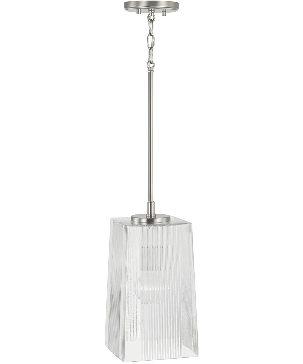 Lexi 1-Light Pendant Brushed Nickel