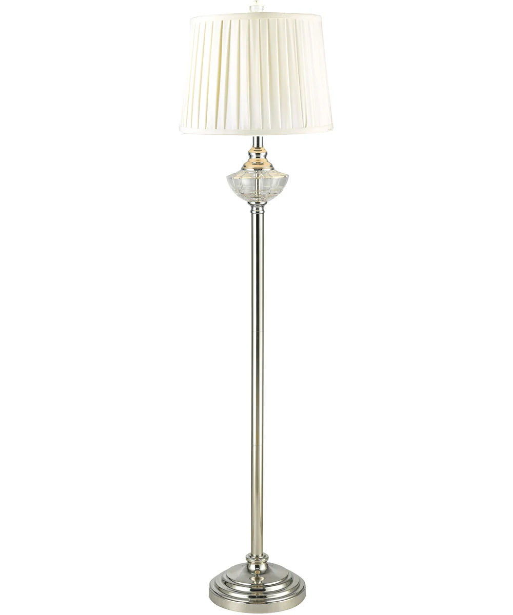 Leyla 24% Lead Crystal Floor Lamp
