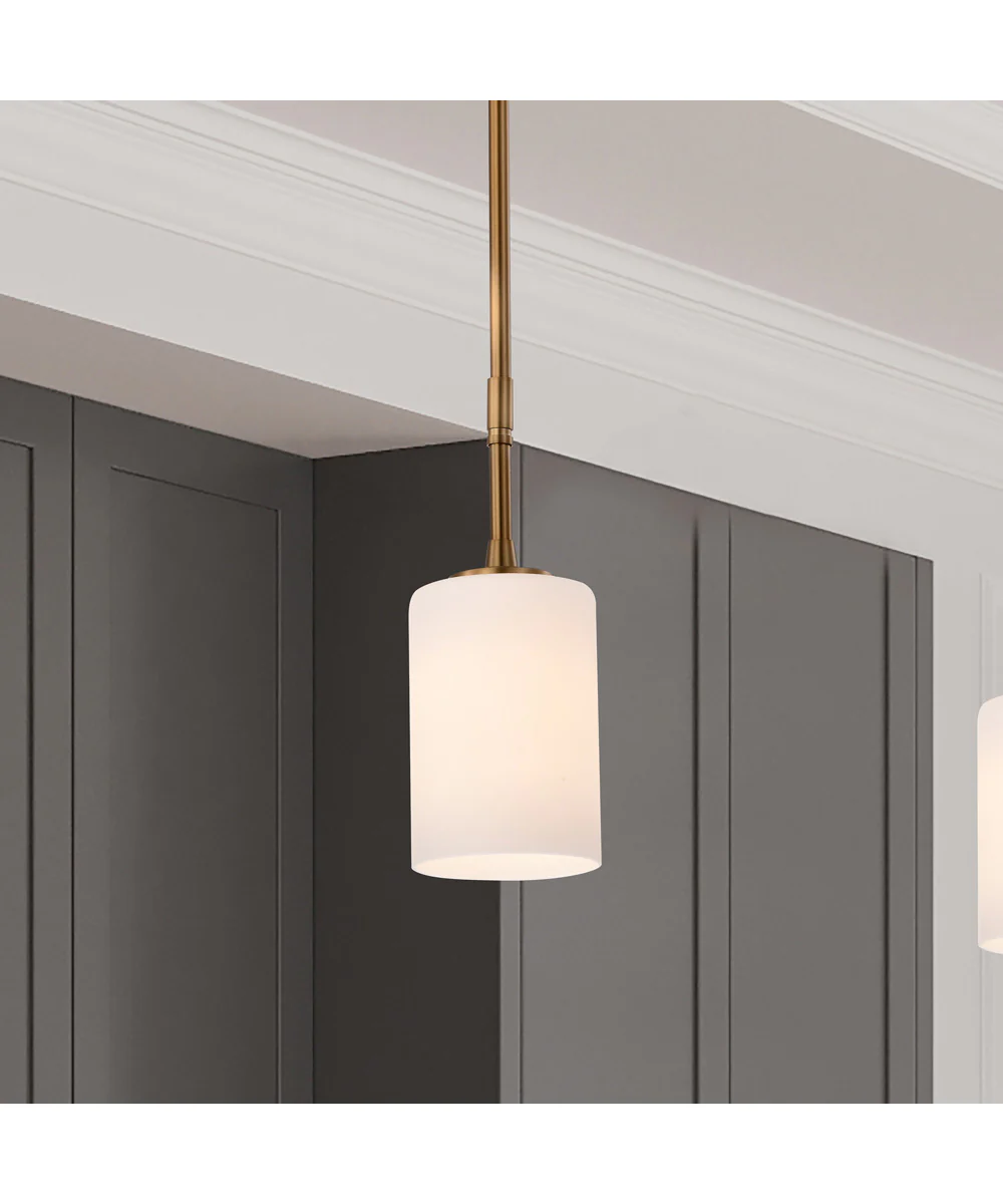 Liam 1-Light Pendant Burnished Brass - Image 3