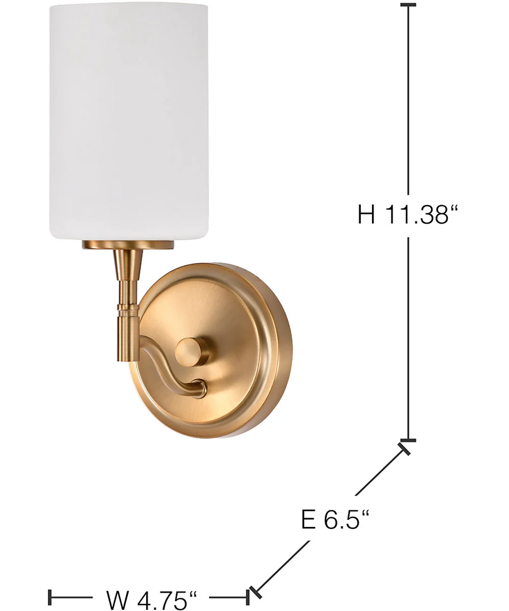 Liam 1-Light Vanity & Wall Burnished Brass - Image 13