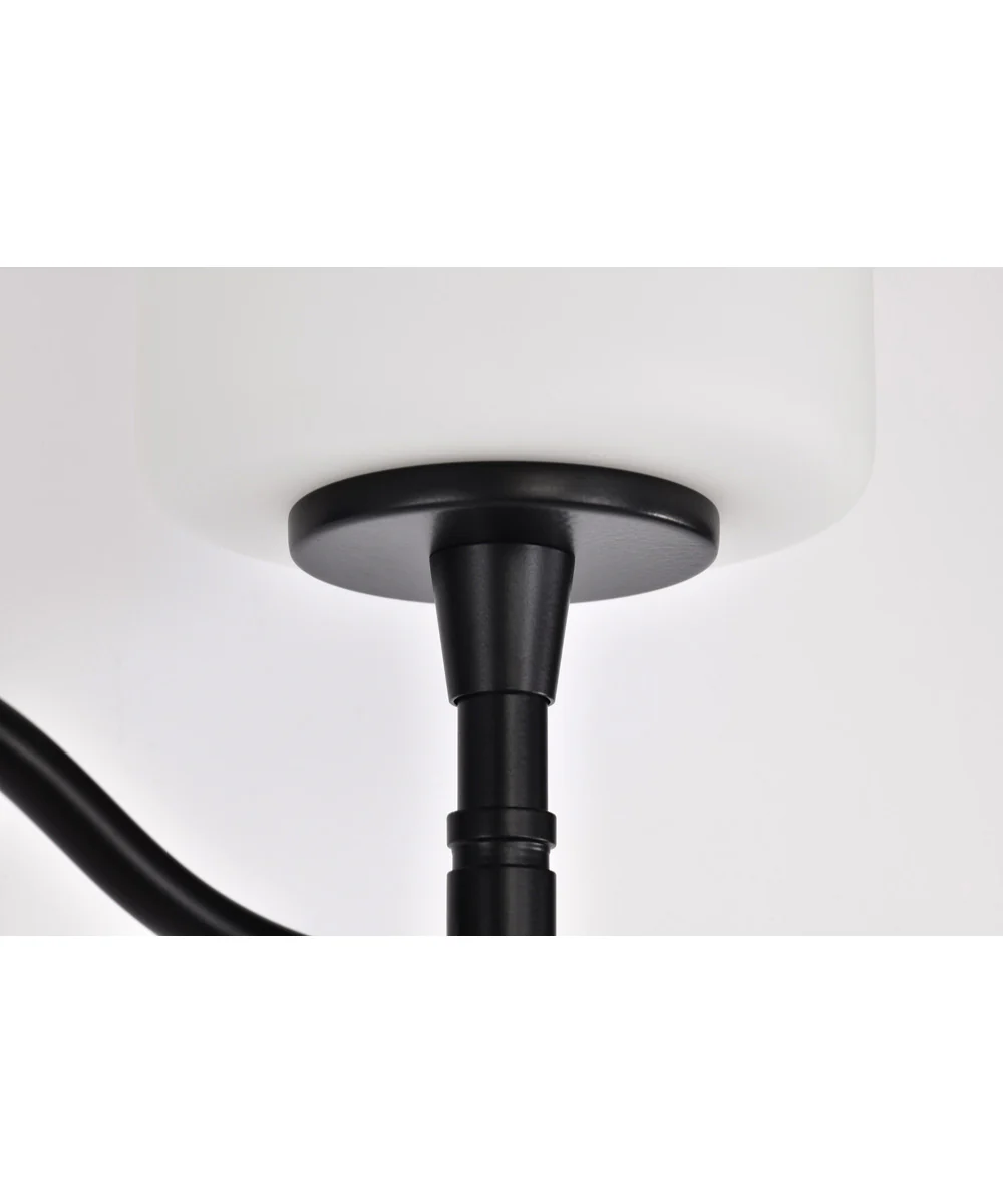 Liam 2-Light Vanity & Wall Matte Black - Image 9