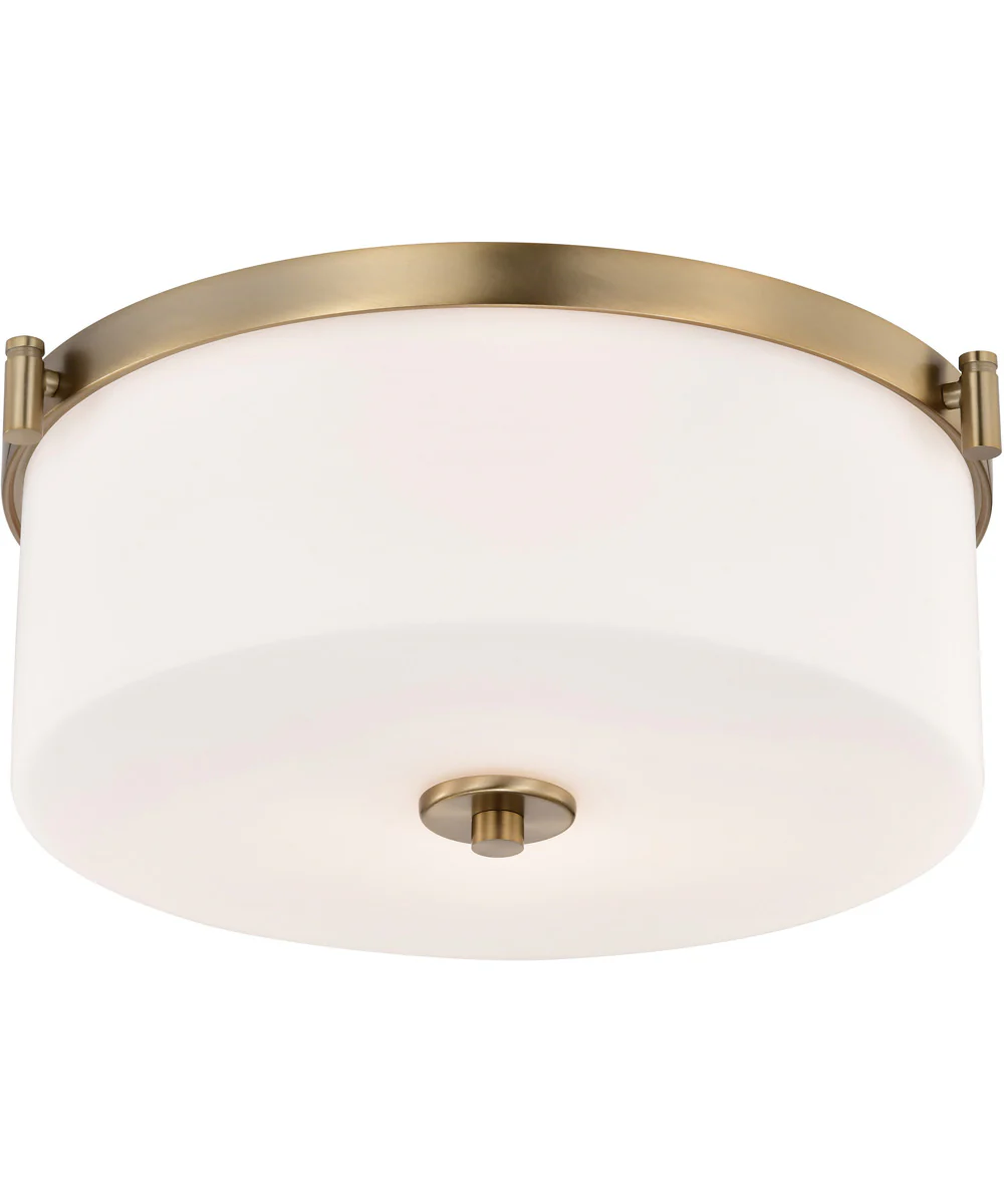 Liam 3-Light Close-to-Ceiling Burnished Brass - Image 8