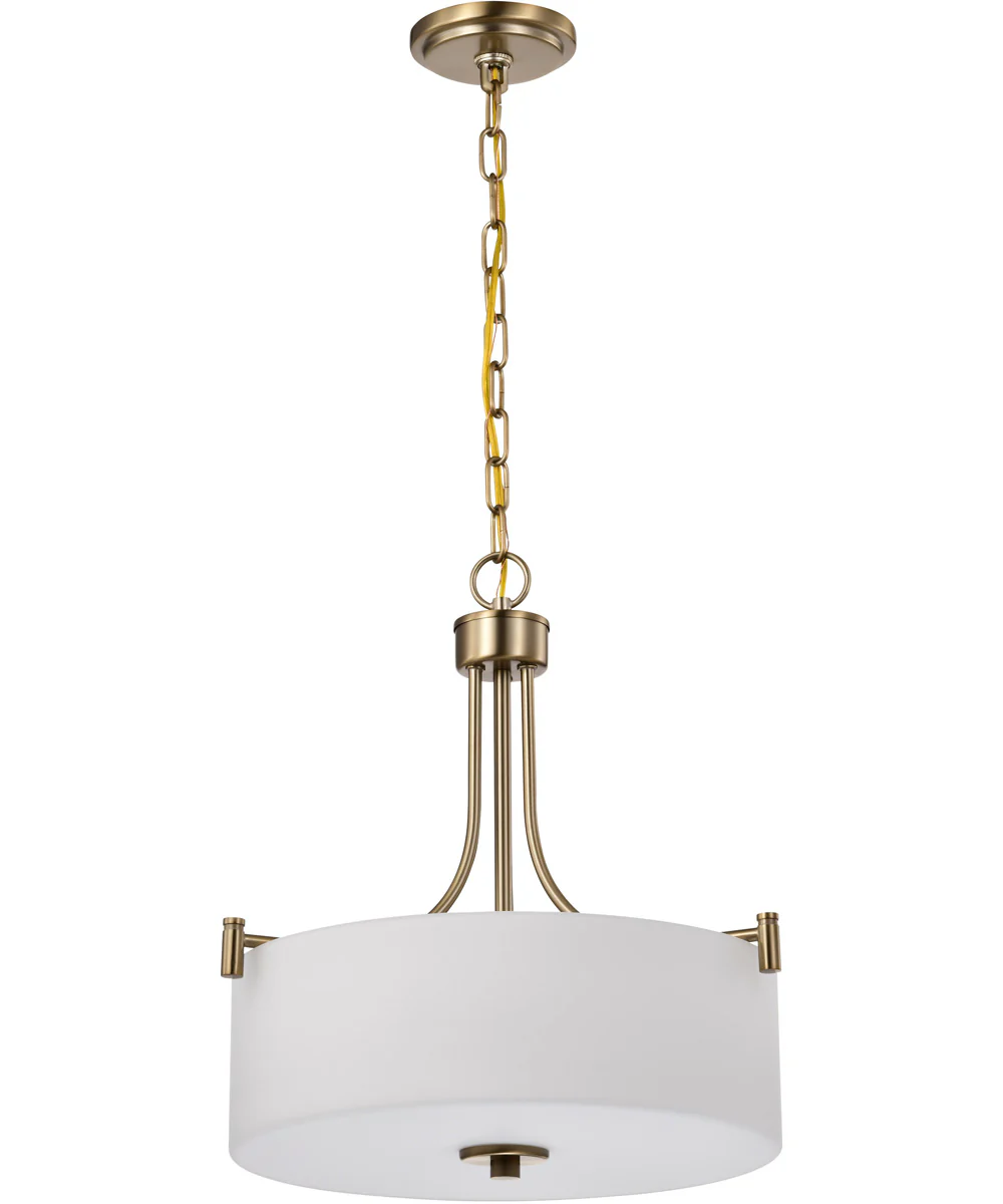 Liam 3-Light Pendant Burnished Brass - Image 5