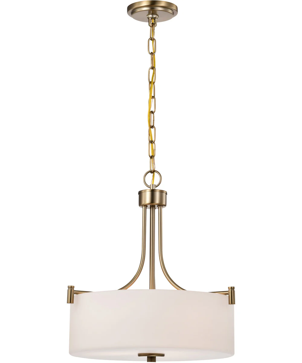 Liam 3-Light Pendant Burnished Brass - Image 8