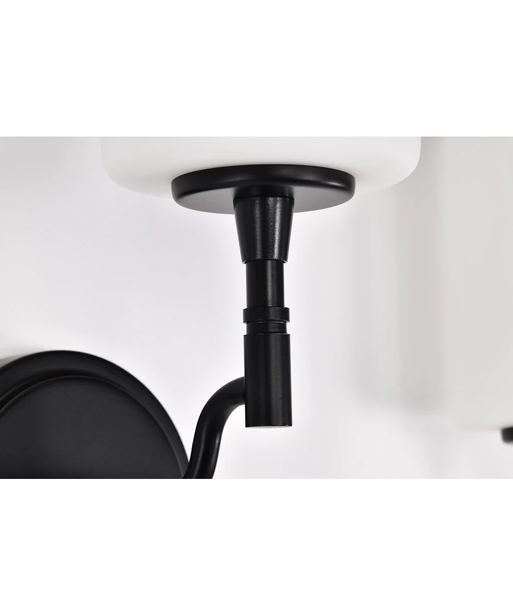 Liam 3-Light Vanity & Wall Matte Black - Image 9