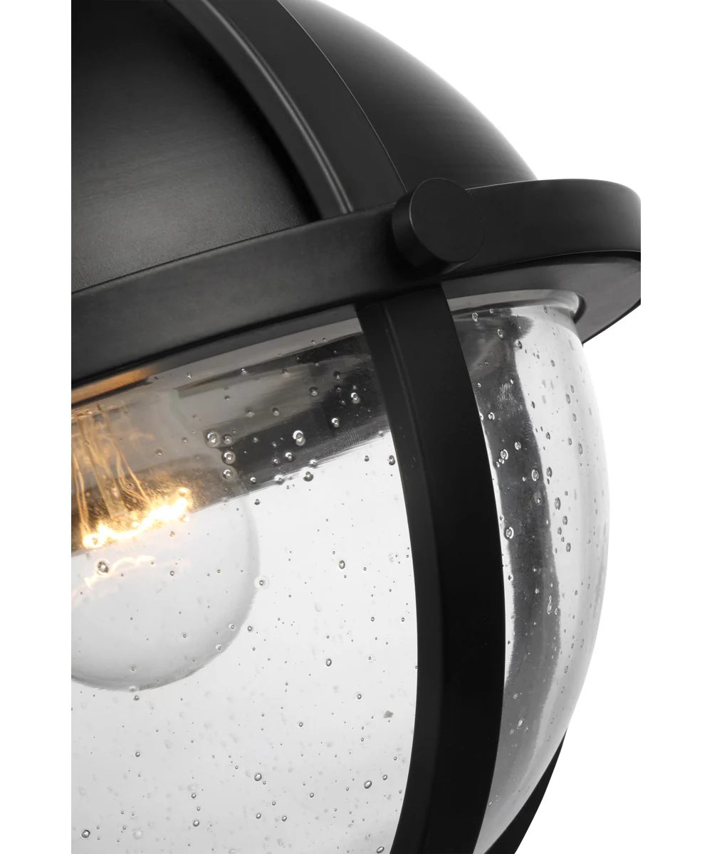 Lincoln 1-Light Close-to-Ceiling Matte Black - Image 5
