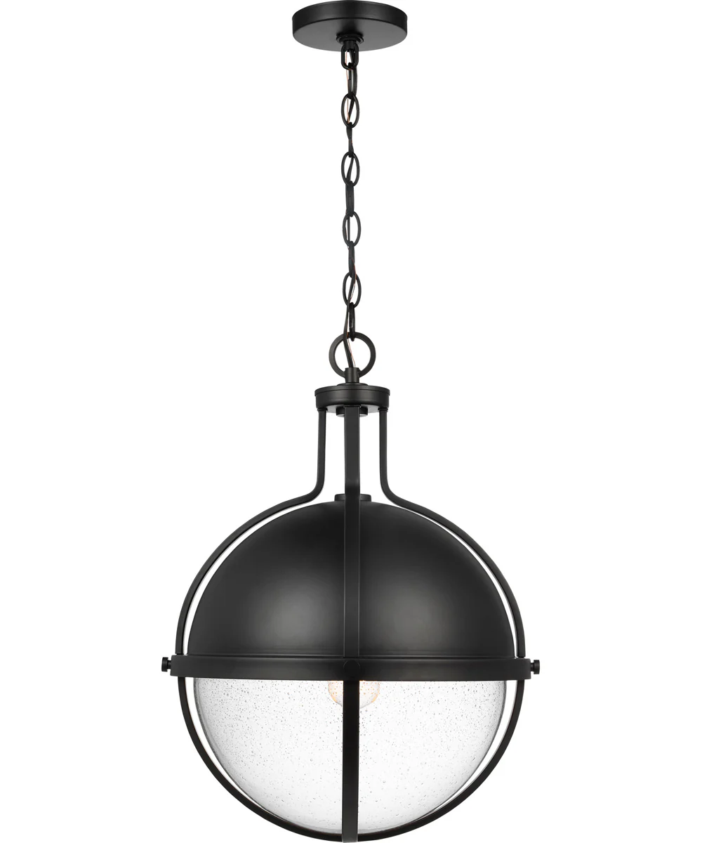 Lincoln 1-Light Pendant Matte Black - Image 2
