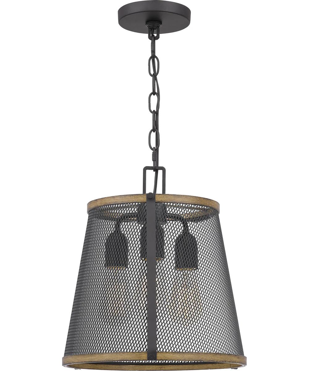Lindstrom Small 3-light Mini Pendant Matte Black - Image 5