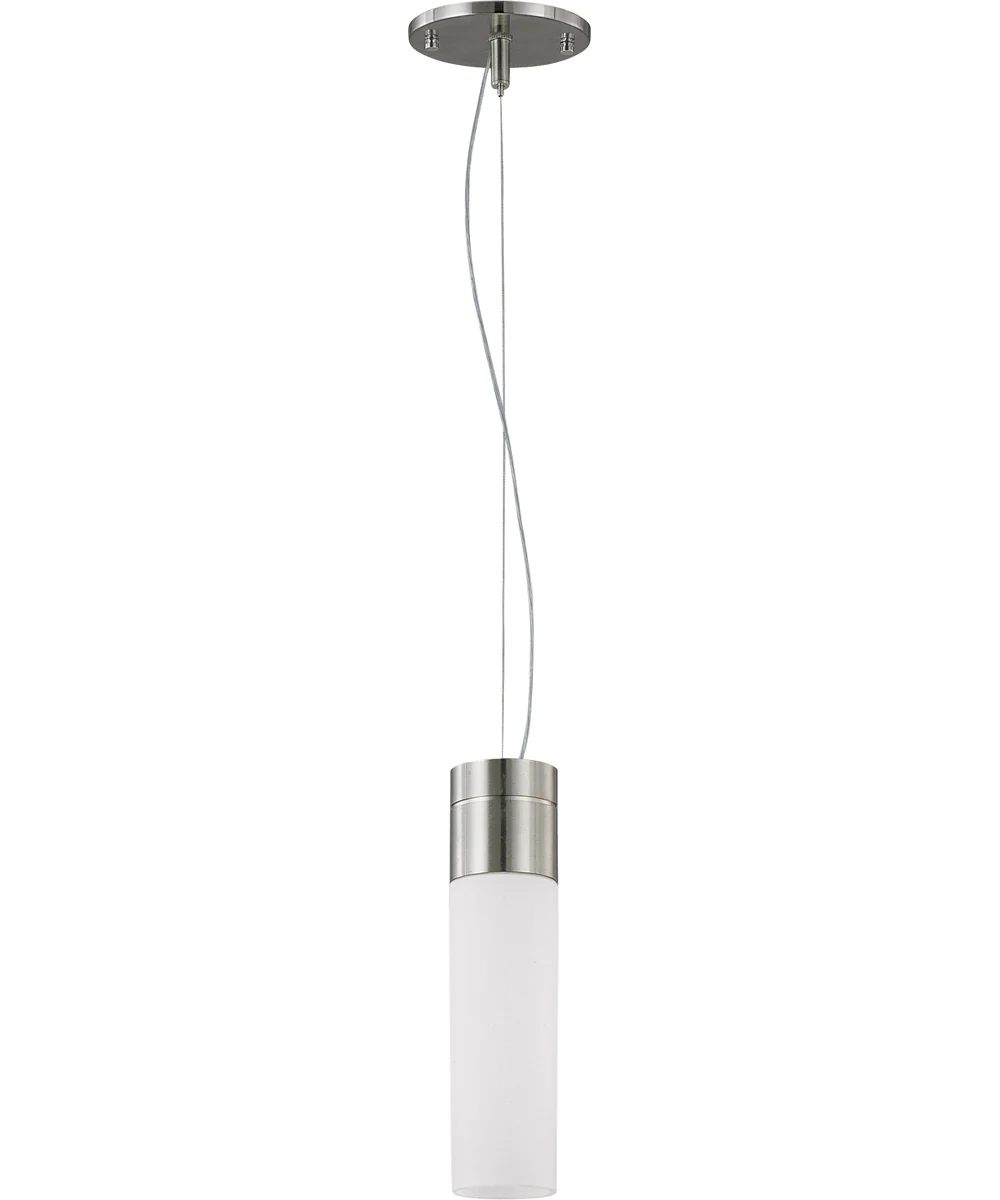 3"W Link Pendant Brushed Nickel
