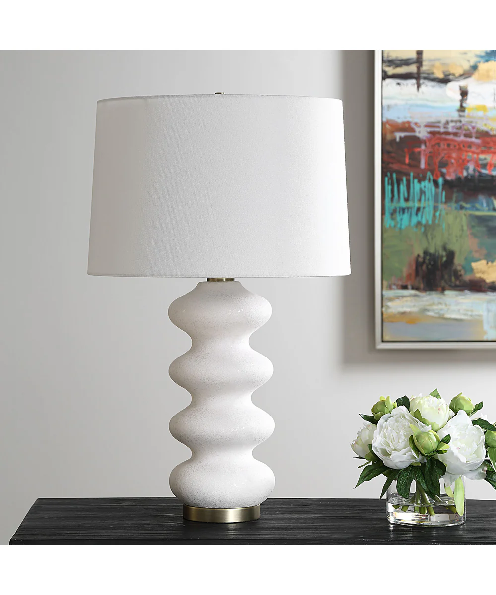 Liora White Table Lamp - Image 3