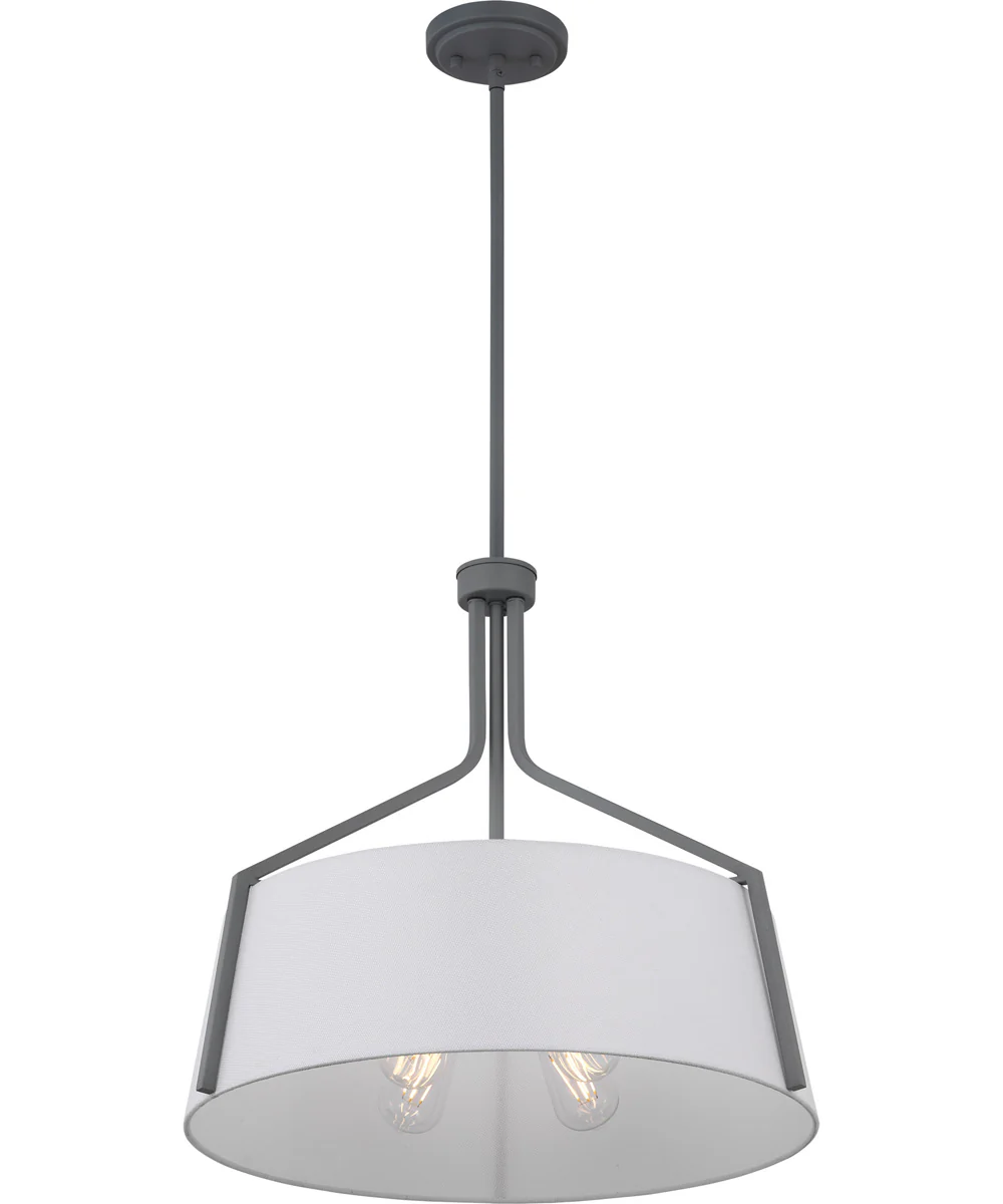 Livingston 4-Light Pendant Putty Gray - Image 3