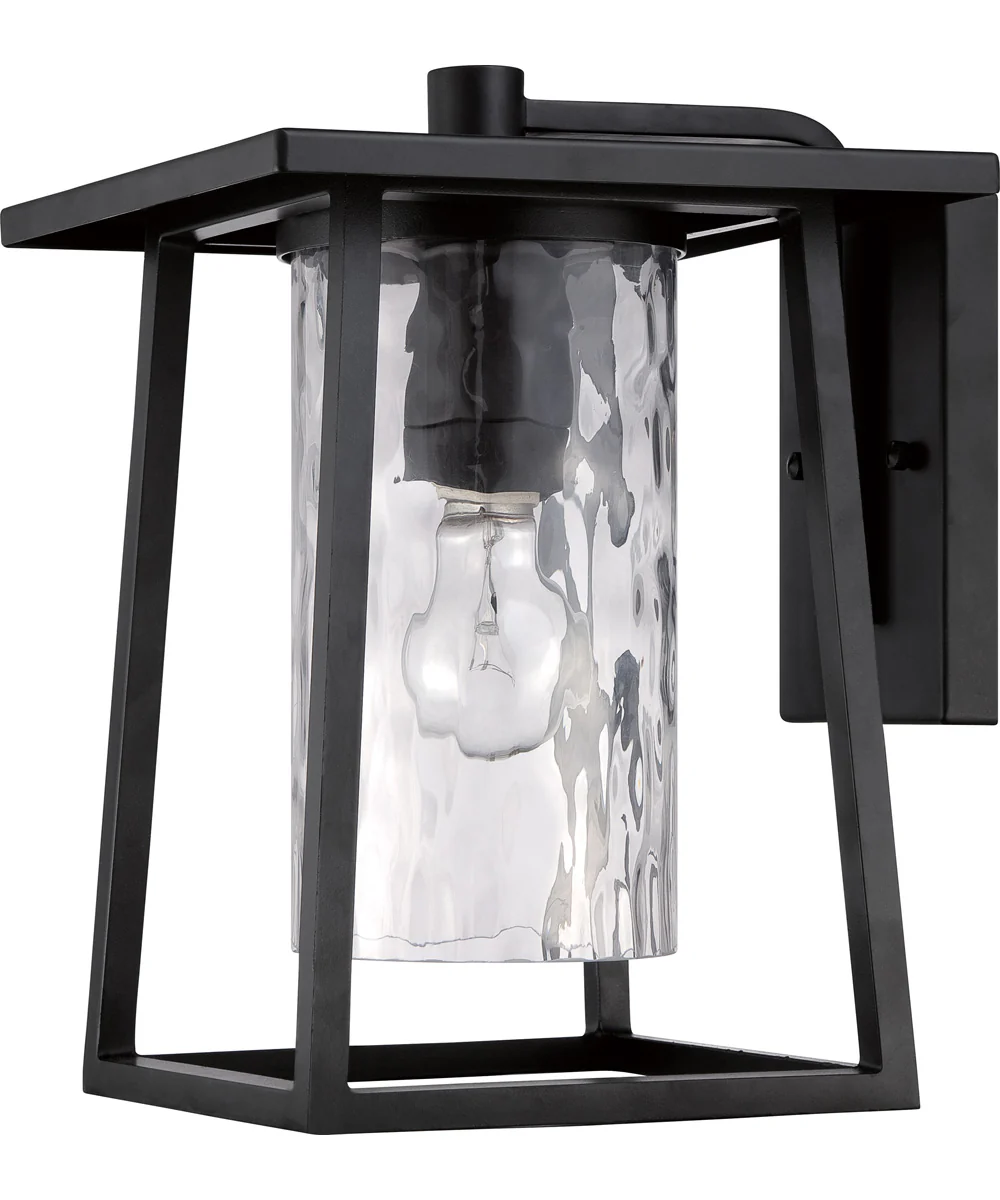 Lodge Large 1-light Outdoor Wall Light Mystic Black - Image 3