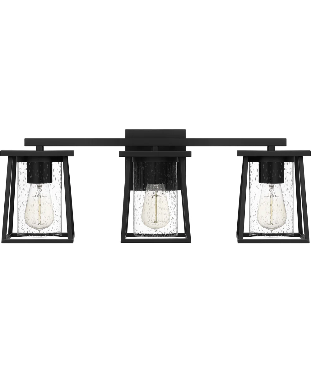 Lodge Large 3-light Bath Light Matte Black - Image 3