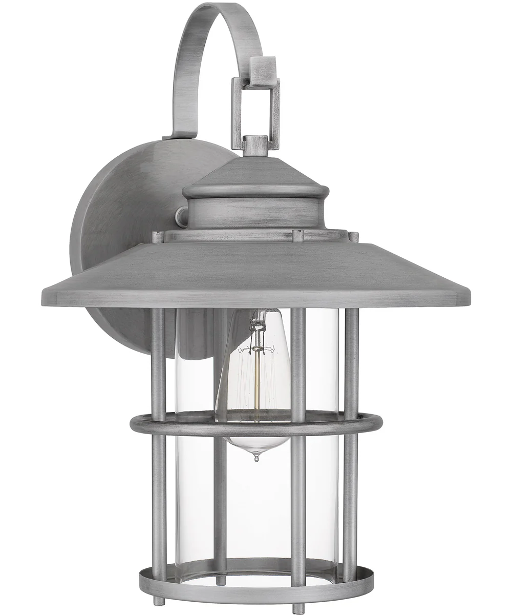 Lombard Large 1-light Outdoor Wall Light  Coastal Armour Aluminum Antique Brushed Aluminum - Image 3
