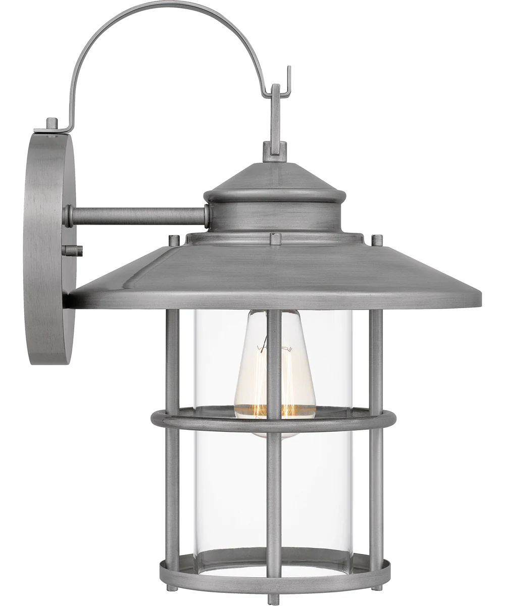 Lombard Large 1-light Outdoor Wall Light  Coastal Armour Aluminum Antique Brushed Aluminum - Image 5