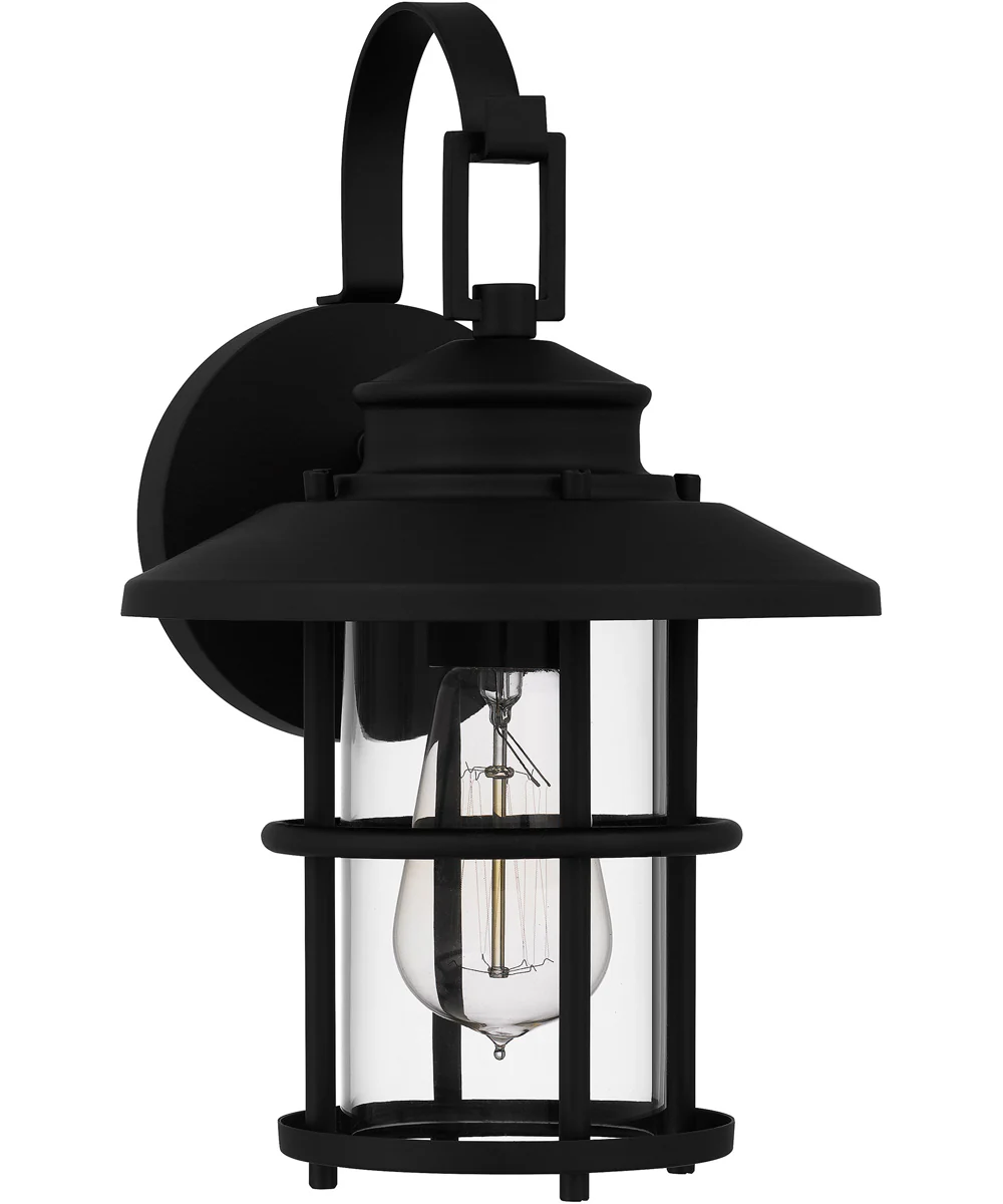 Lombard Small 1-light Outdoor Wall Light  Coastal Armour Aluminum Matte Black - Image 3
