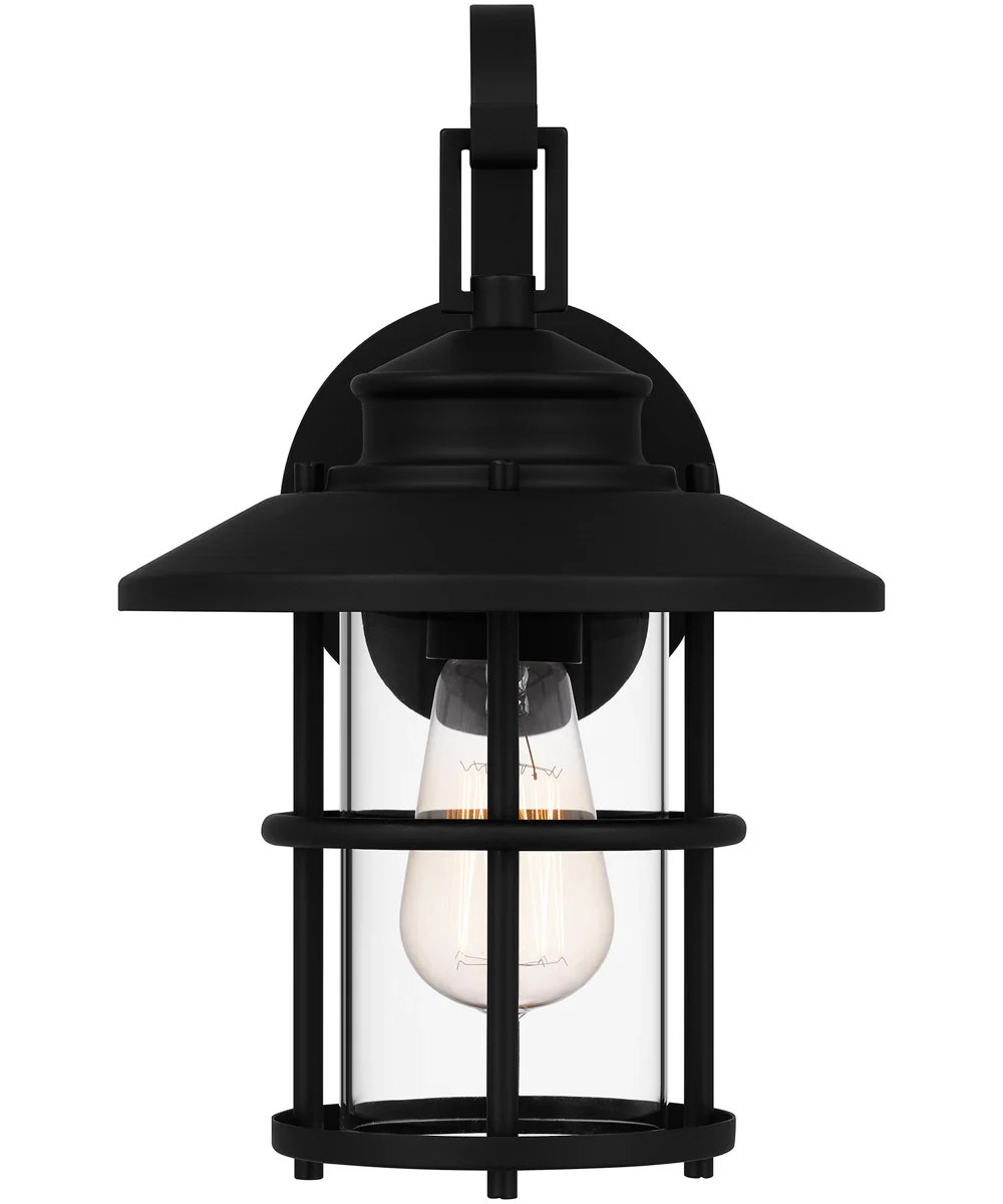 Lombard Small 1-light Outdoor Wall Light  Coastal Armour Aluminum Matte Black - Image 4
