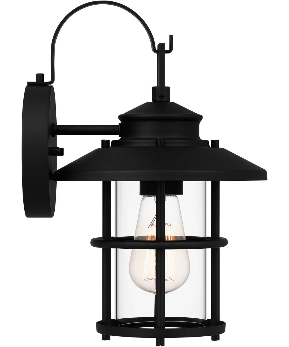 Lombard Small 1-light Outdoor Wall Light  Coastal Armour Aluminum Matte Black - Image 5