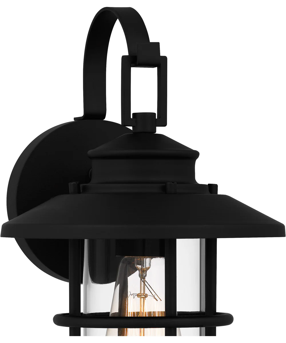 Lombard Small 1-light Outdoor Wall Light  Coastal Armour Aluminum Matte Black - Image 6