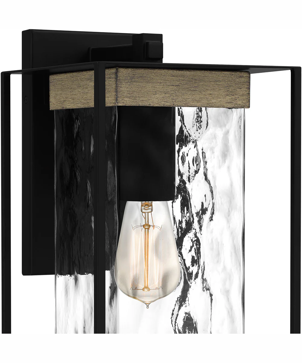 Longwood Large 1-light Outdoor Wall Light Matte Black - Image 6
