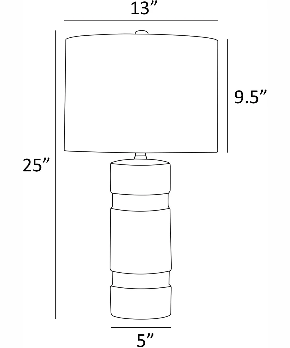 Lucano 2-Light 2 Pack-Table Lamp Gold/White Linen Shade - Image 5