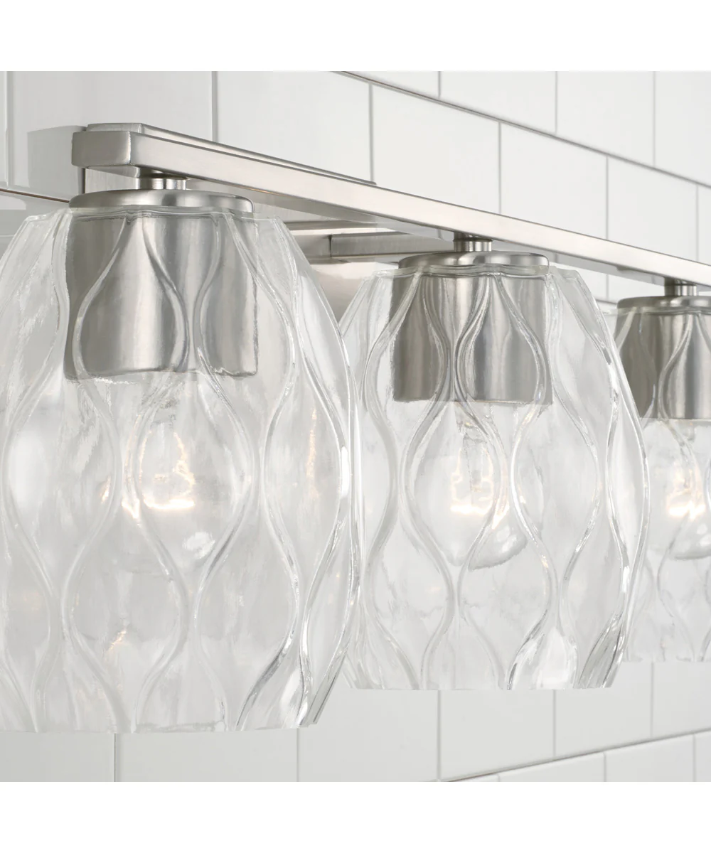 Lucas 3-Light Vanity Brushed Nickel - Image 3