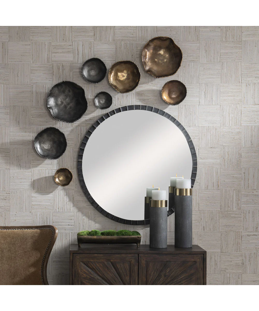 Lucky Coins Nickel Wall Decor, Set of 4 - Image 2
