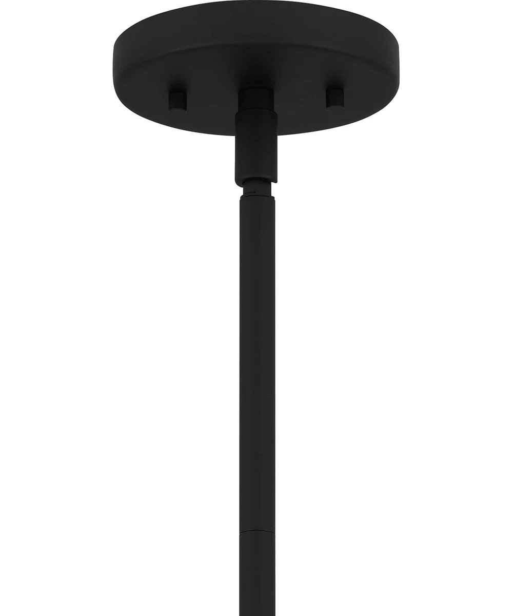 Lucy 5-light Chandelier Matte Black - Image 6