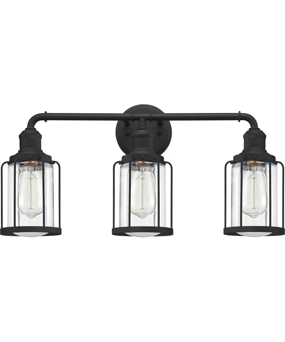 Ludlow Large 3-light Bath Light Earth Black - Image 3