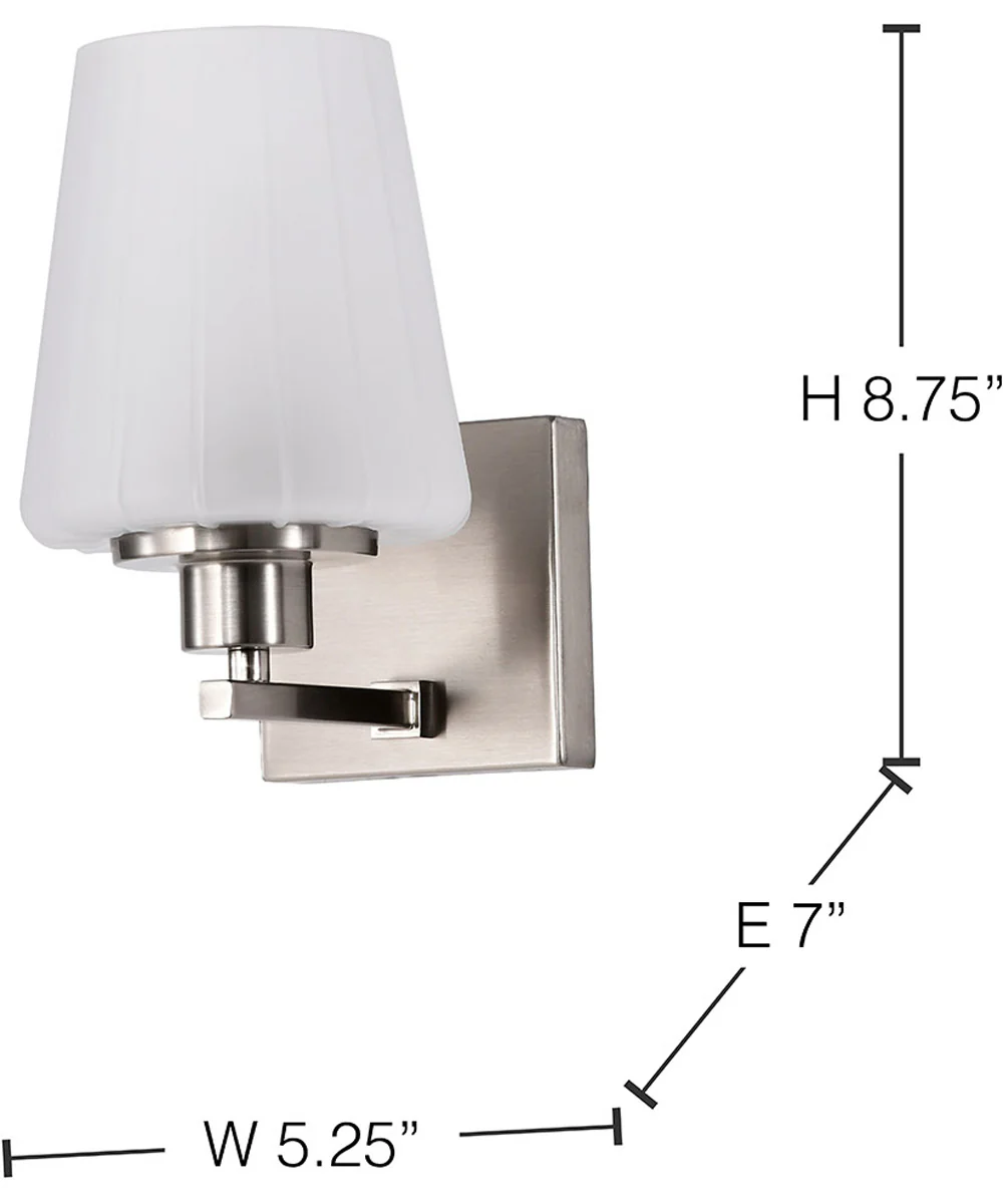 Lune 1-Light Vanity & Wall Brushed Nickel - Image 12