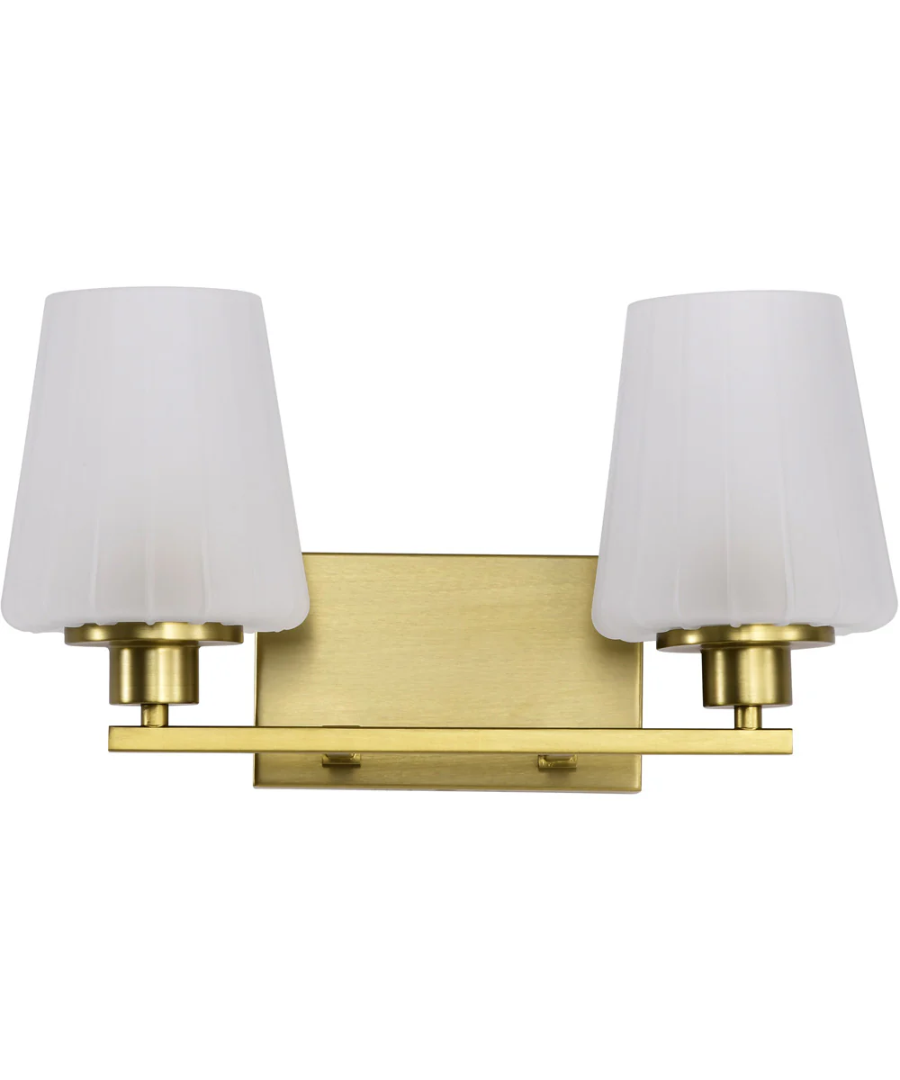Lune 2-Light Vanity & Wall Vintage Brass - Image 7