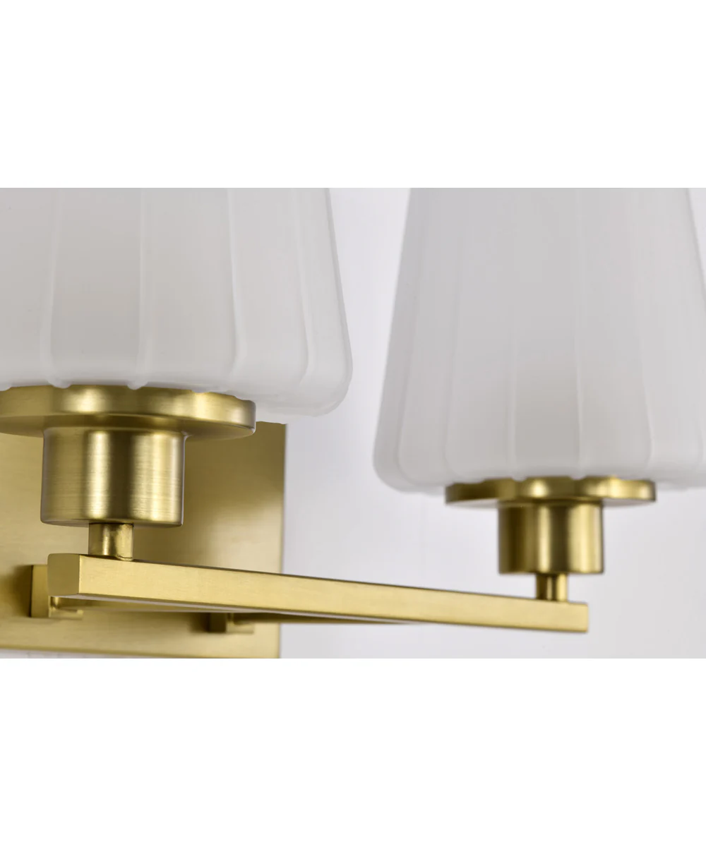 Lune 2-Light Vanity & Wall Vintage Brass - Image 9