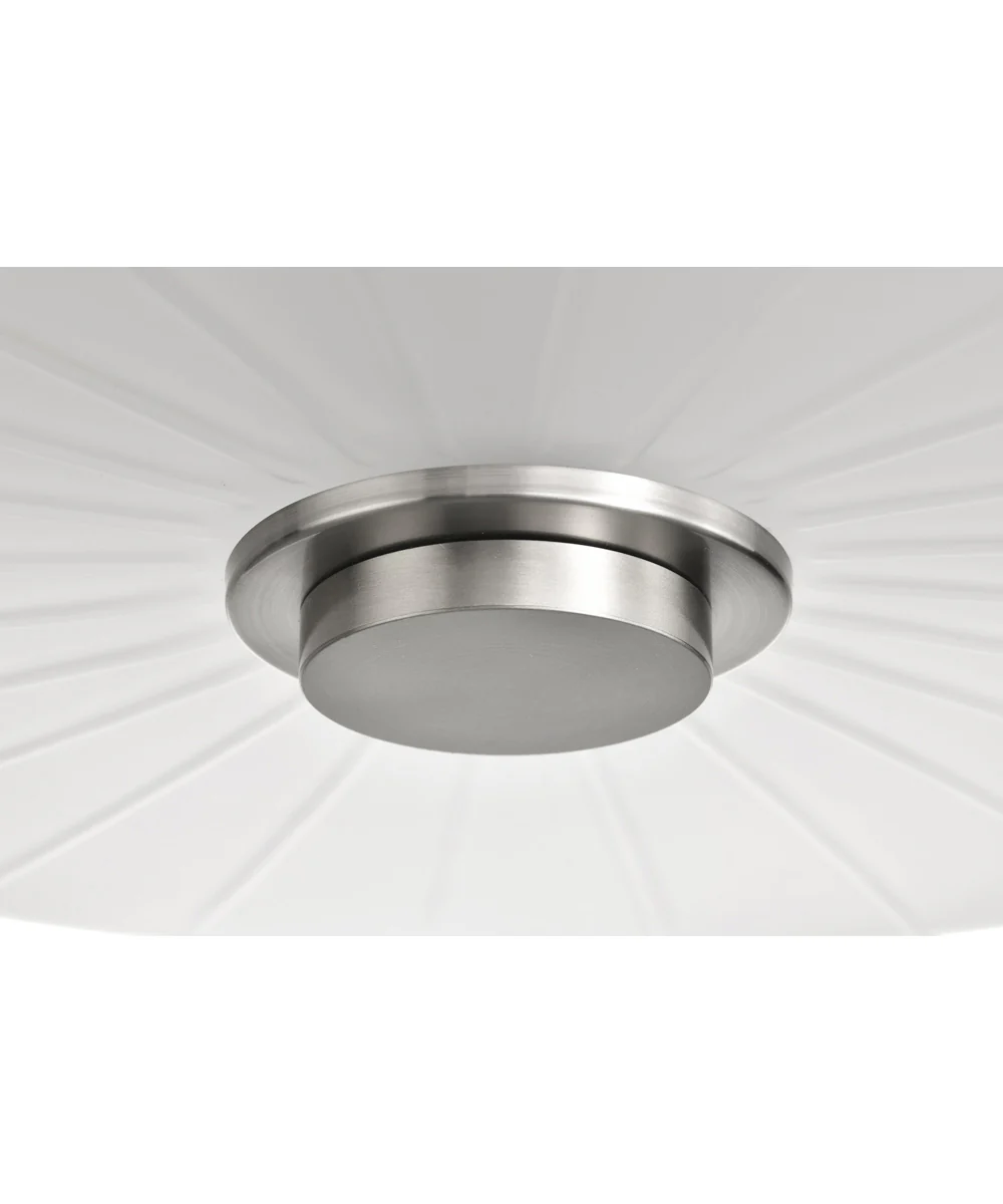 Lune 3-Light Close-to-Ceiling Brushed Nickel - Image 9