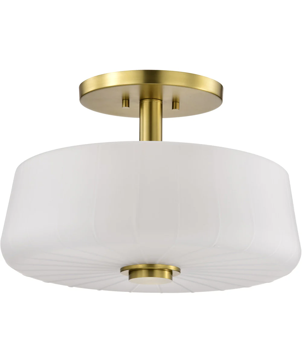 Lune 3-Light Close-to-Ceiling Vintage Brass - Image 5