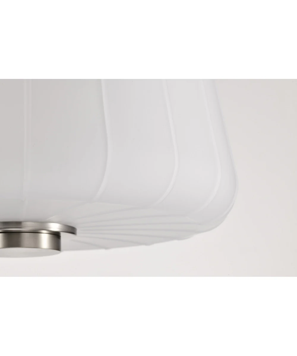 Lune 3-Light Pendant Brushed Nickel - Image 9