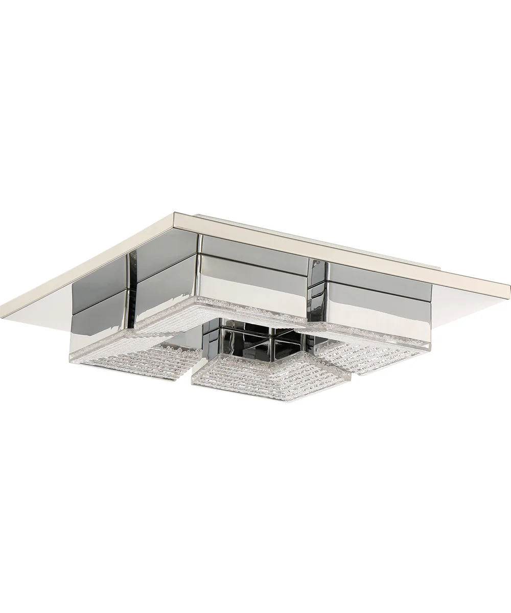 Lunette Small Flush Mount Polished Chrome - Image 3