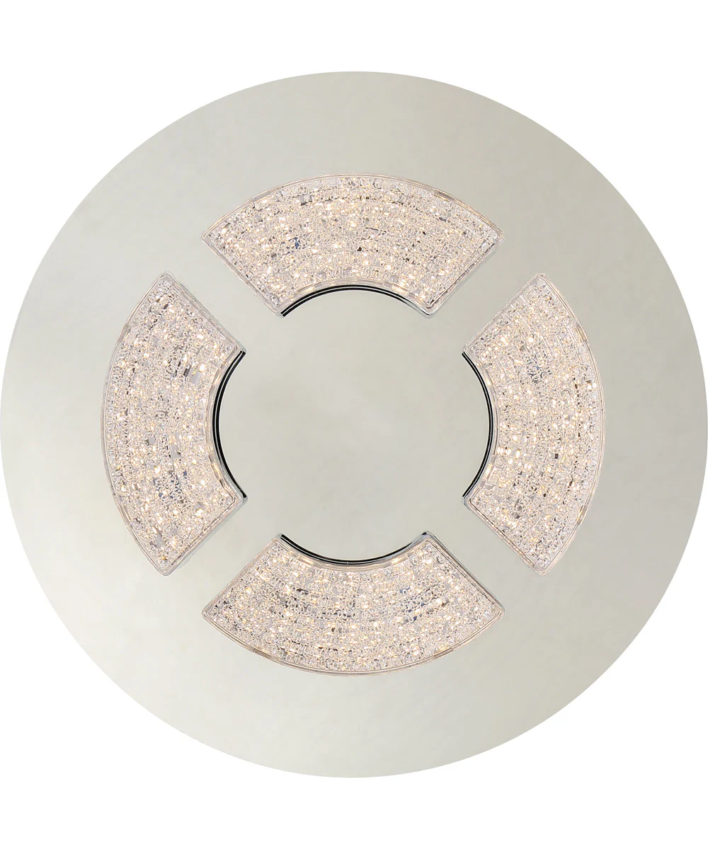 Lunette Small Flush Mount Polished Chrome - Image 5