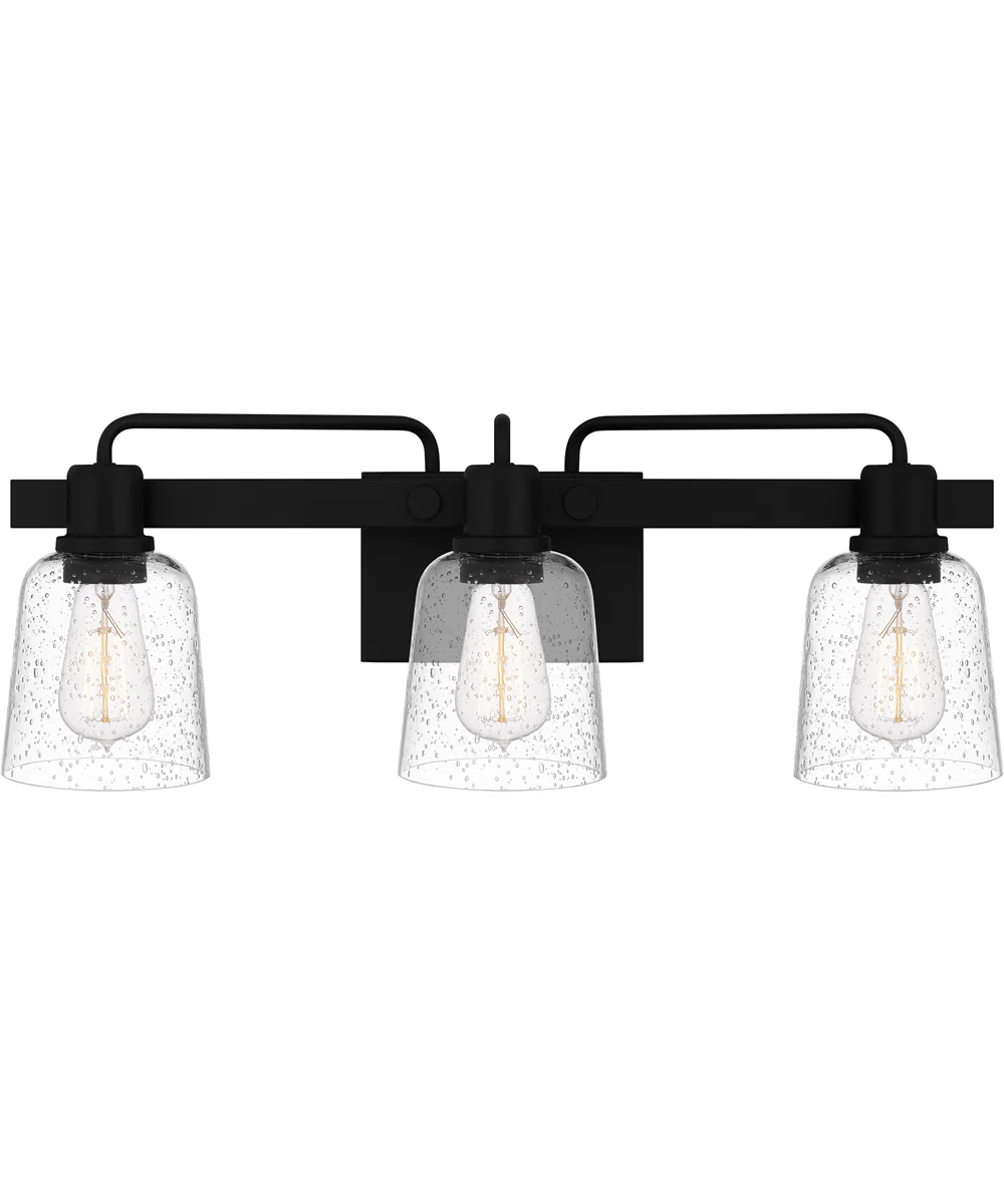 Lydia Large 3-light Bath Light Matte Black - Image 2