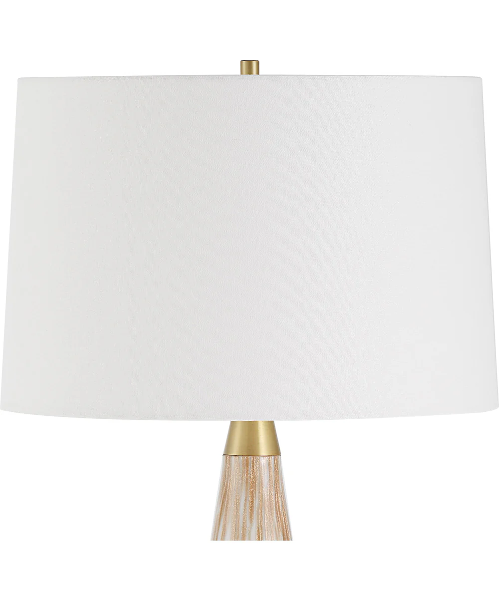 Lyra White & Gold Table Lamp - Image 5