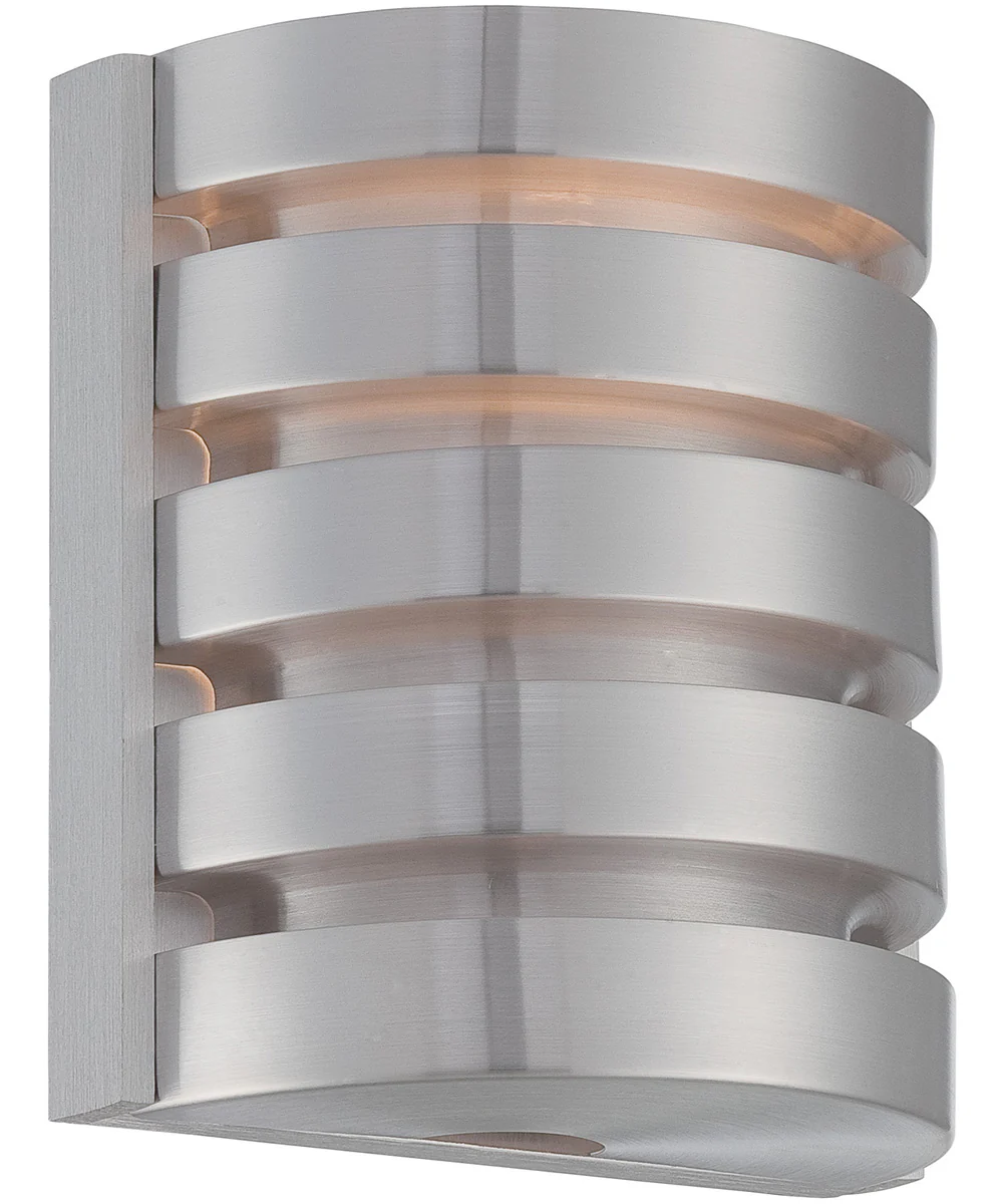 Macrae 1-Light Wall Sconce Aluminum