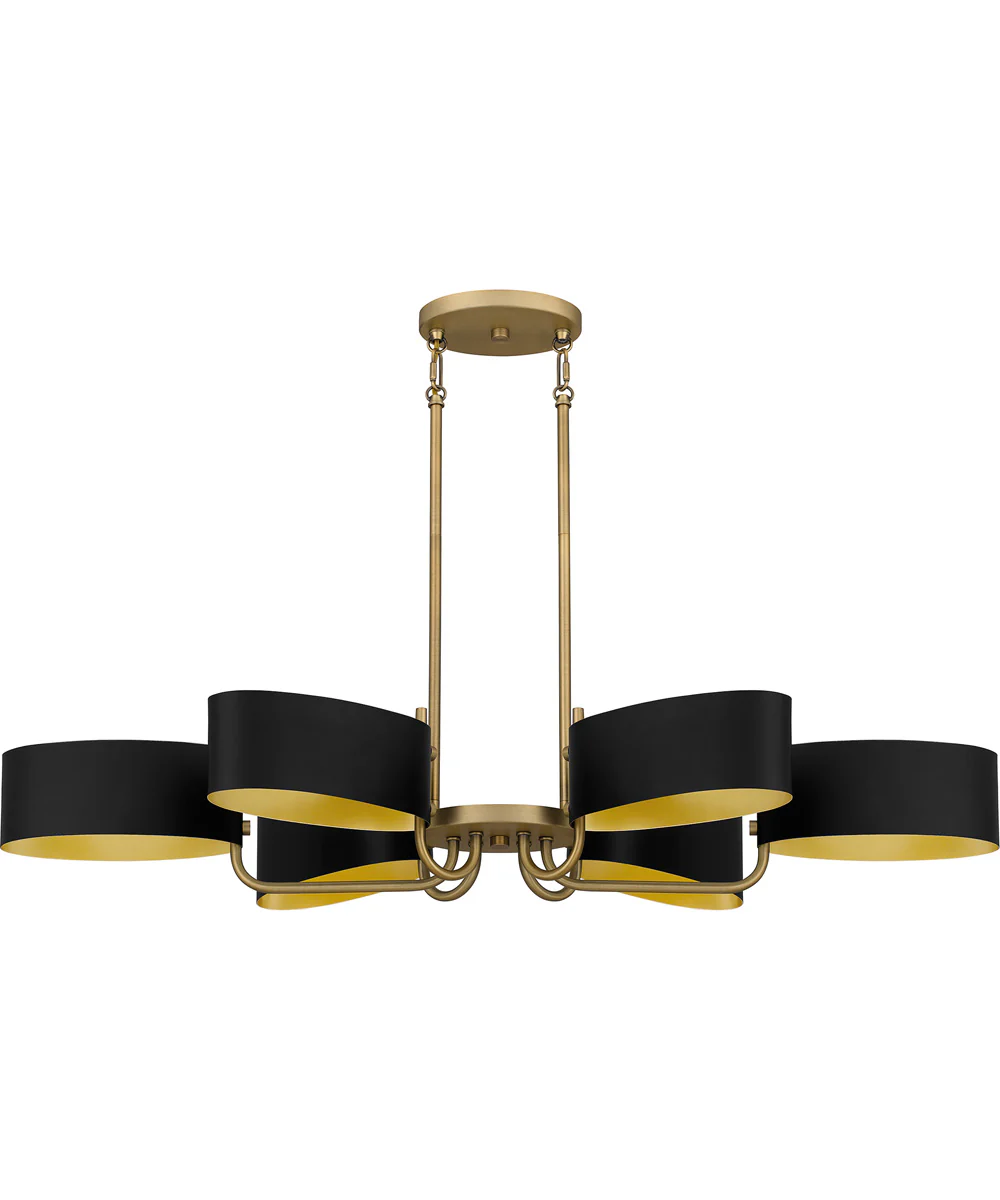 Madden Medium 6-light Island Light Aged Brass - Image 3