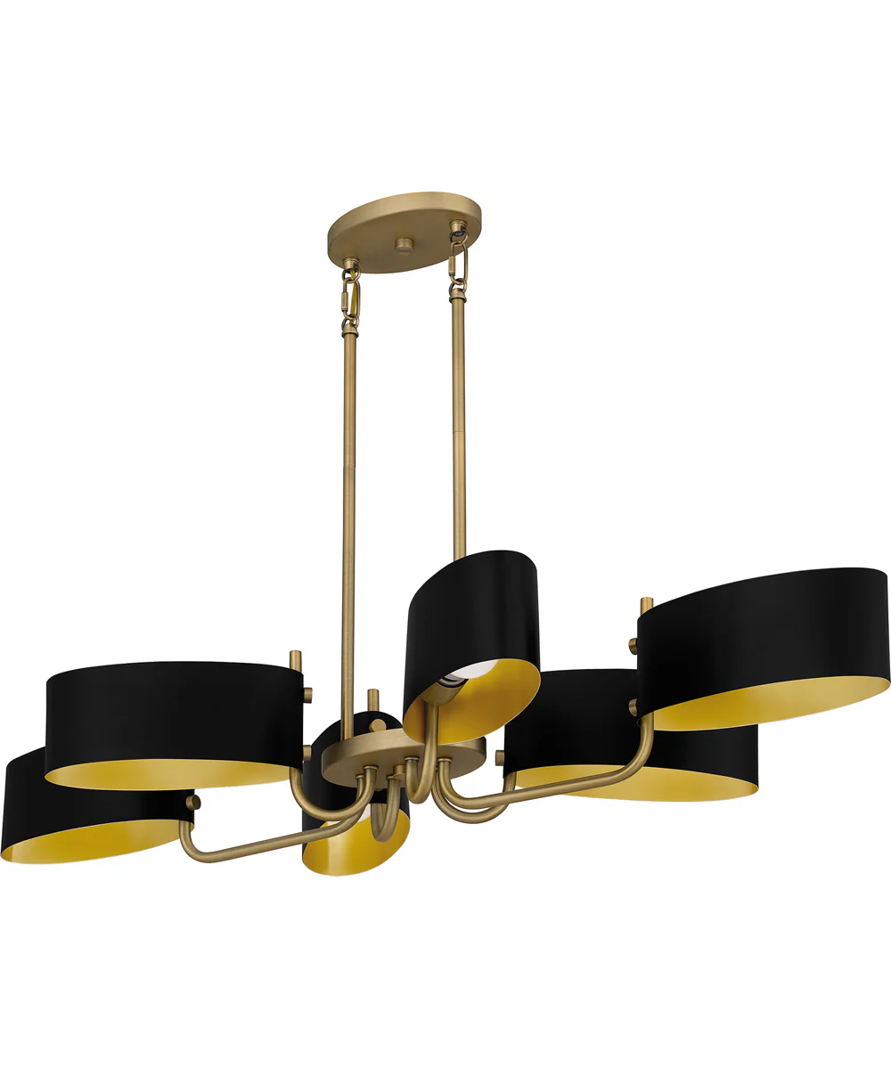 Madden Medium 6-light Island Light Aged Brass - Image 4