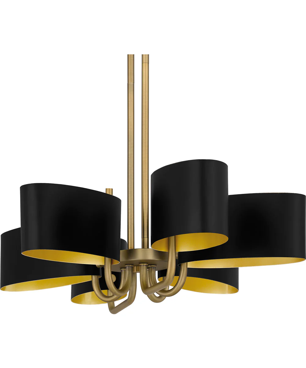 Madden Medium 6-light Island Light Aged Brass - Image 5