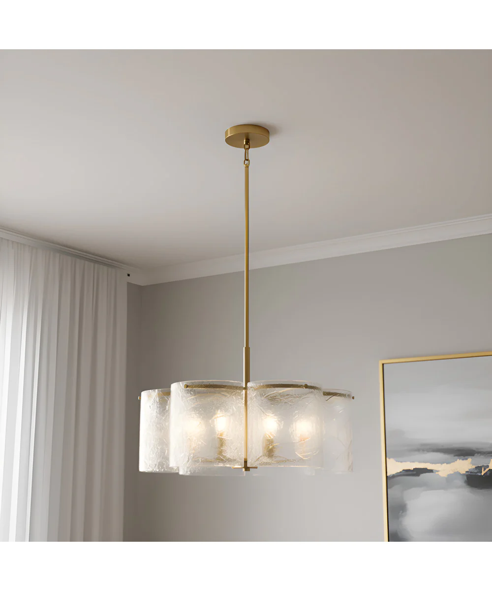 Maisie 6-light Pendant Brushed Gold - Image 2