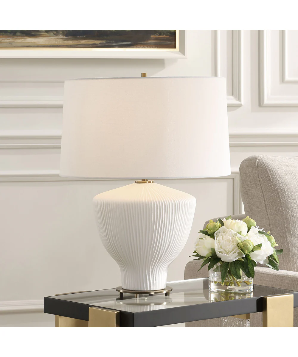 Maisie White Table Lamp - Image 2