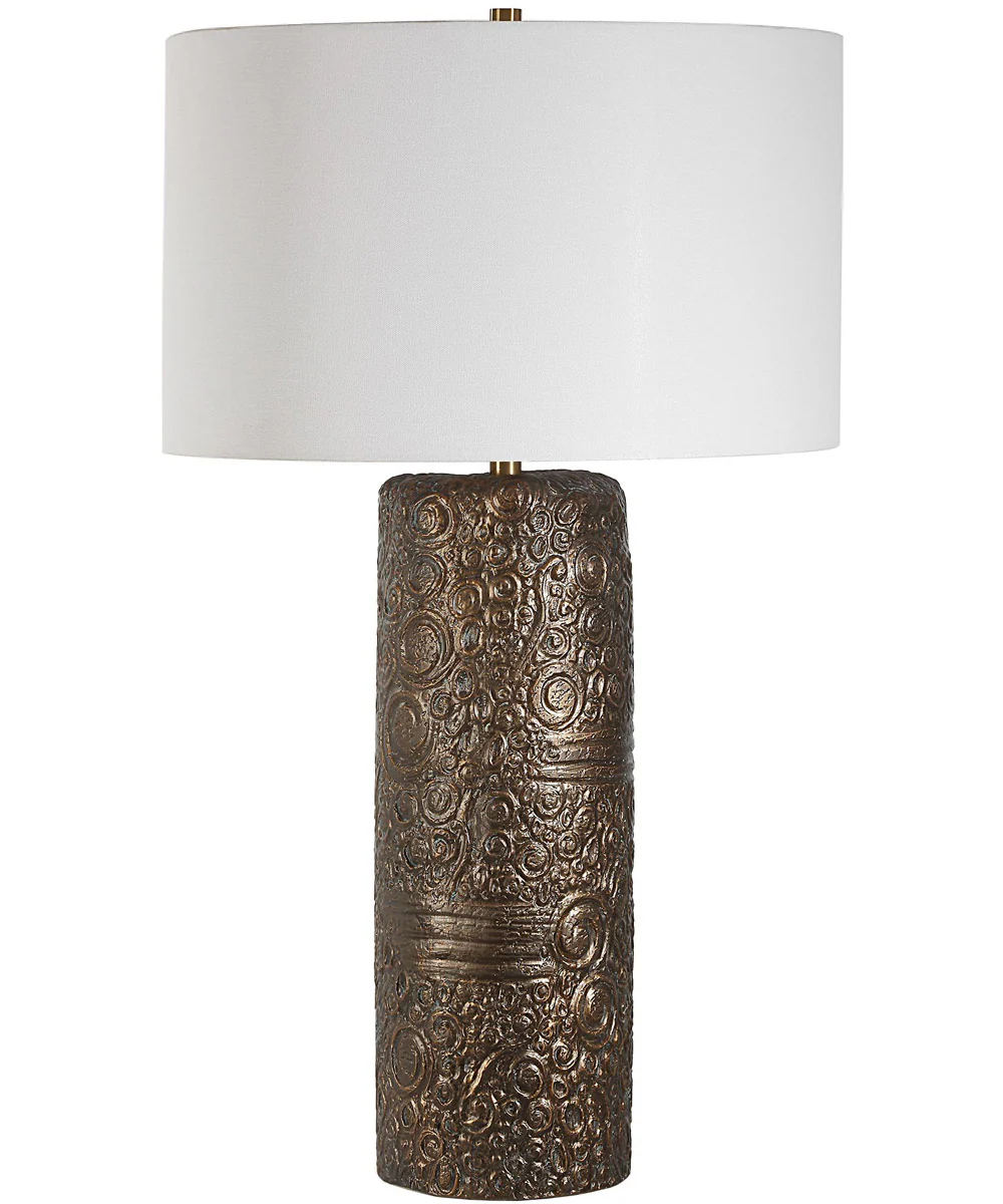 Malaga Brass Table Lamp - Image 4