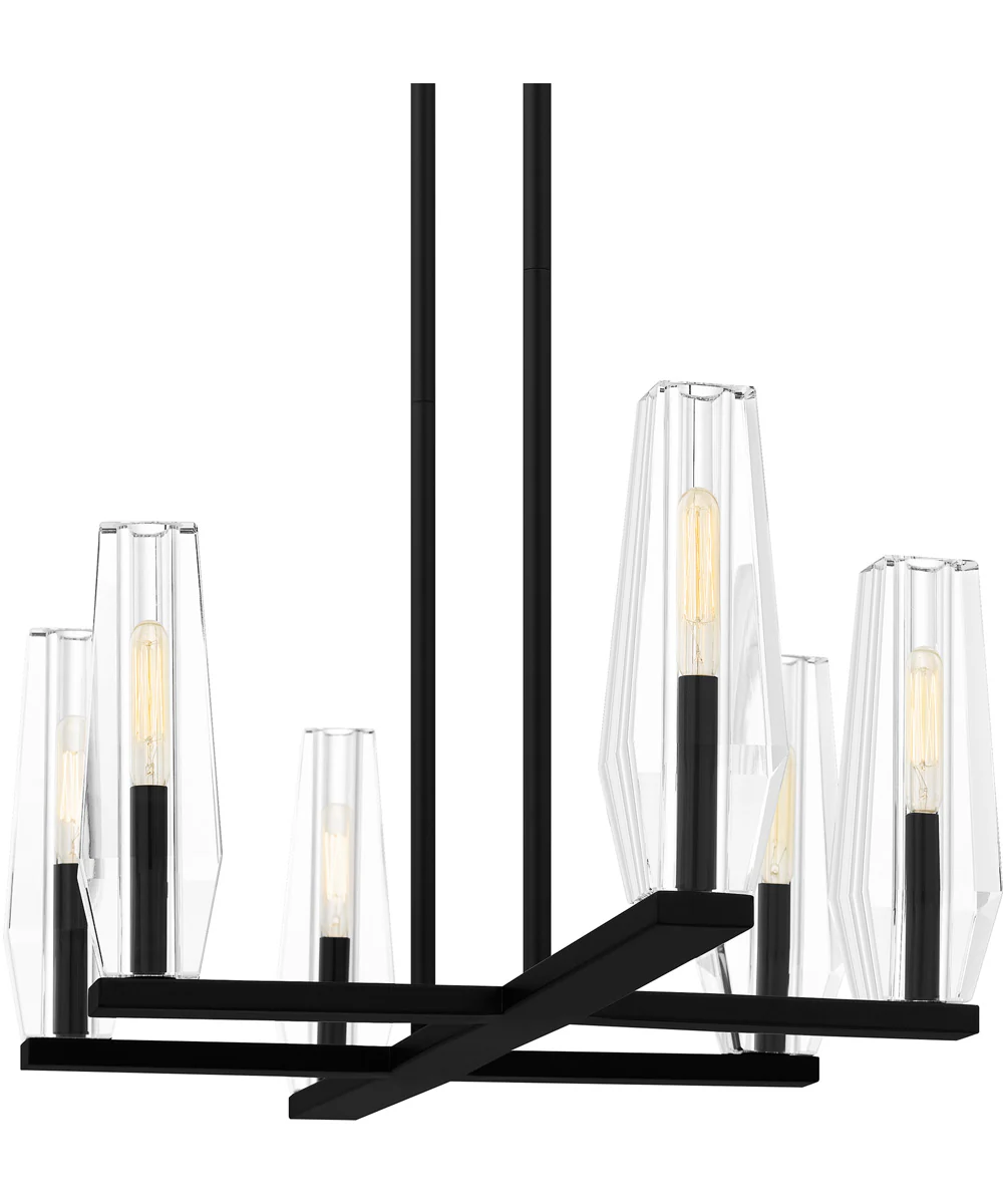 Malamute Medium 6-light Island Light Matte Black - Image 5